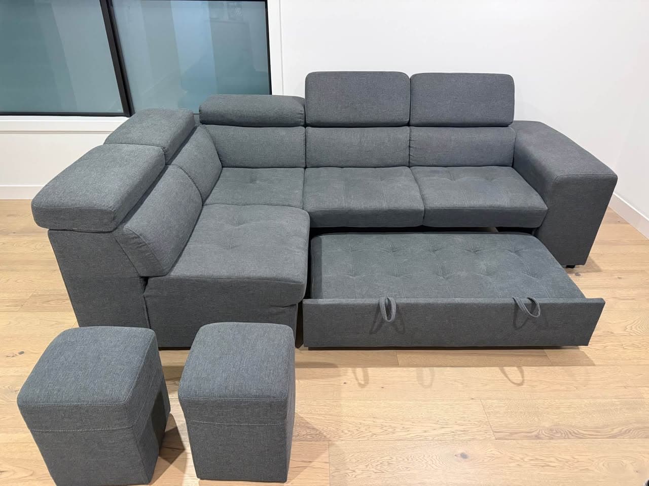 Large L Shaped Sofa Bed for Sale (5)