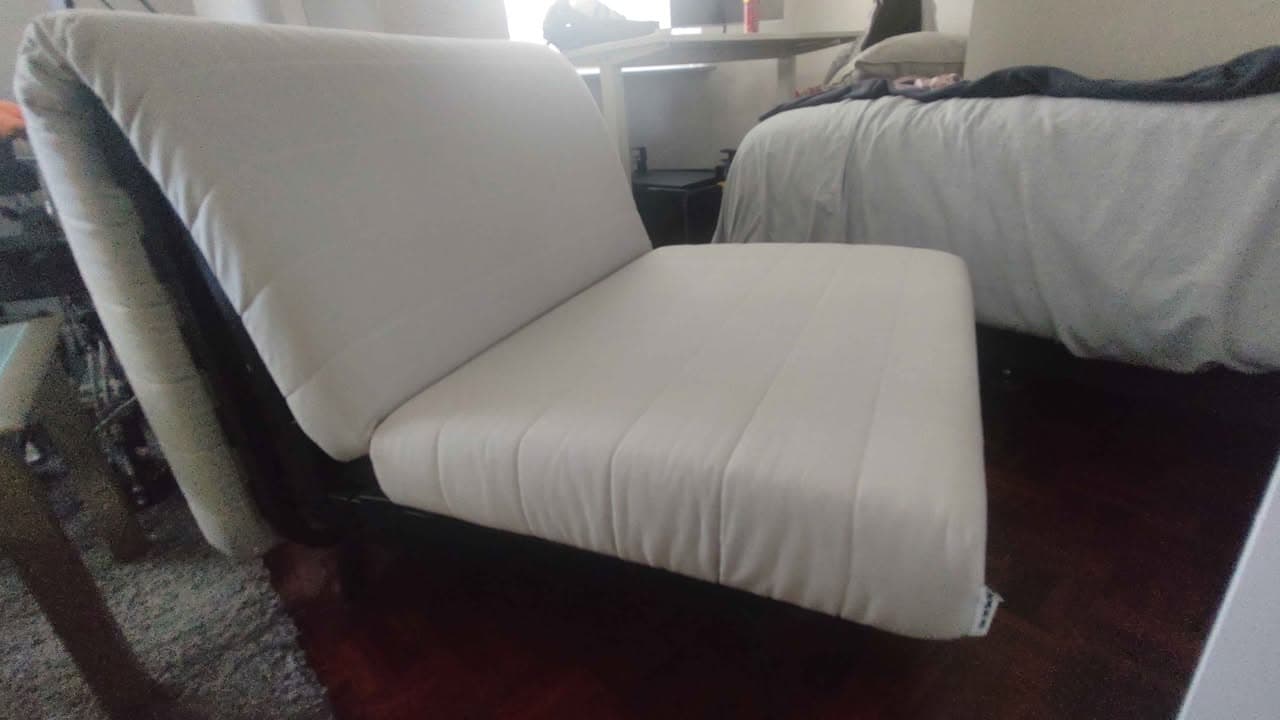 IKEA LYCKSELE Single Fold-Out Sofa Bed for Sale (3)
