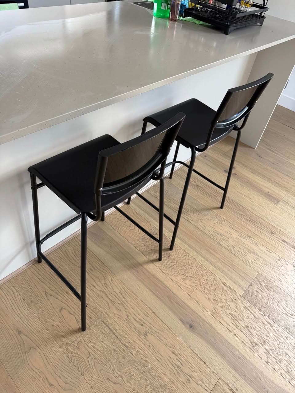 Pair of IKEA STIG Bar Stools for Sale (3)