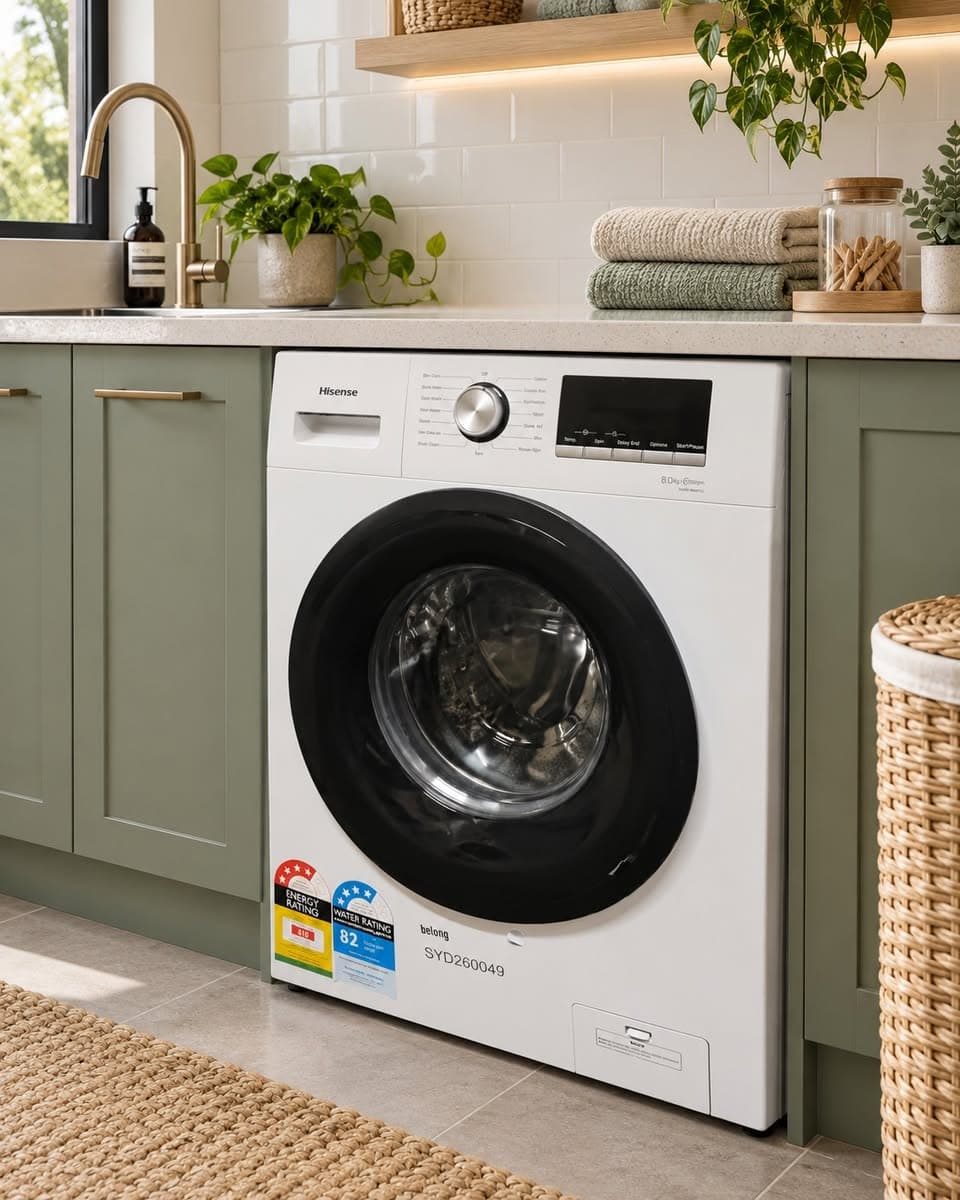 Hisense 8kg Front Load Washing Machine for Sale - $280