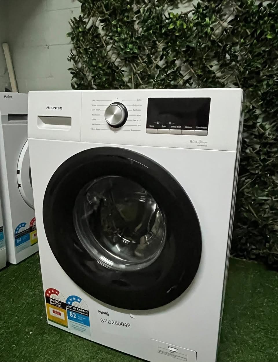 Hisense 8kg Front Load Washing Machine for Sale - $280 (2)