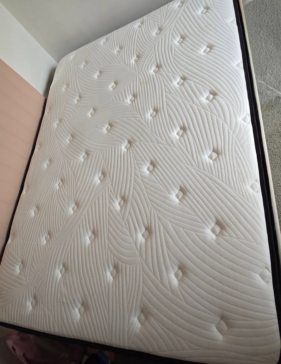 Double Bed Mattress and Base for Sale