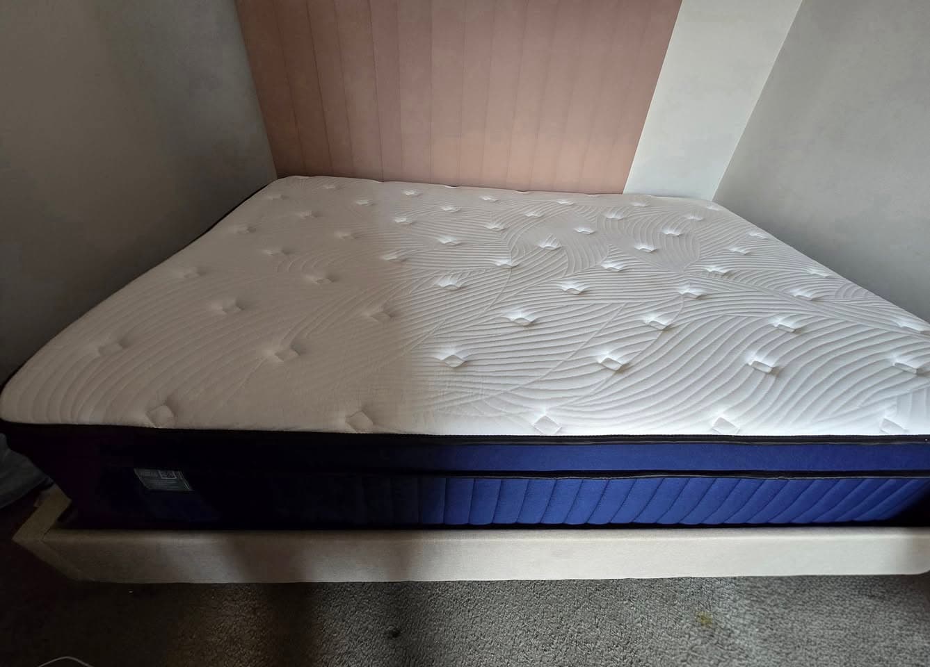 Double Bed Mattress and Base for Sale (2)