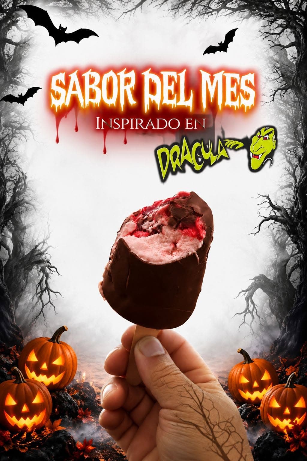 Los Helados de Dani — October Dracula paleta