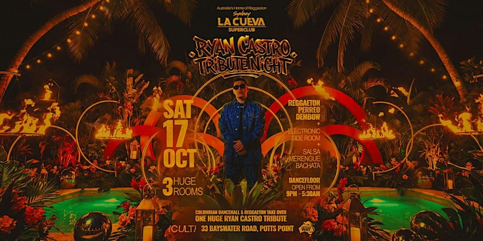 Photo of La Cueva Superclub Saturdays | SAT 17 OCT | RYAN CASTRO TRIBUTE NIGHT
