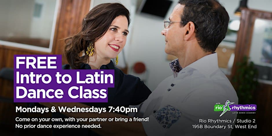Photo of Free Intro to Latin Dance Class // Every Monday at 7:40pm