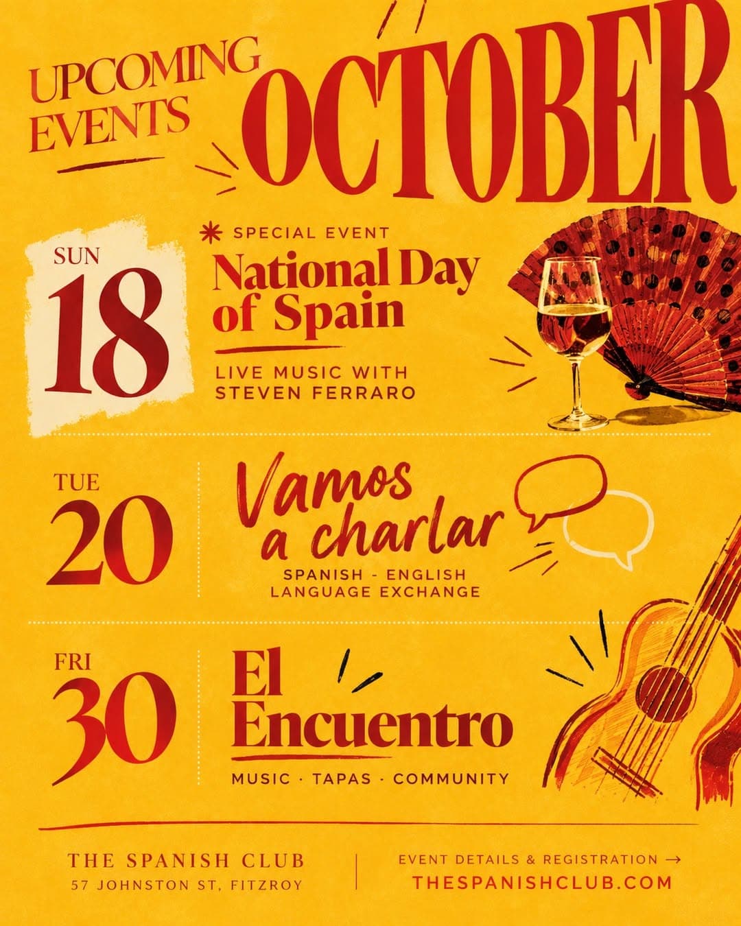 Photo of Spanish Club Events in October