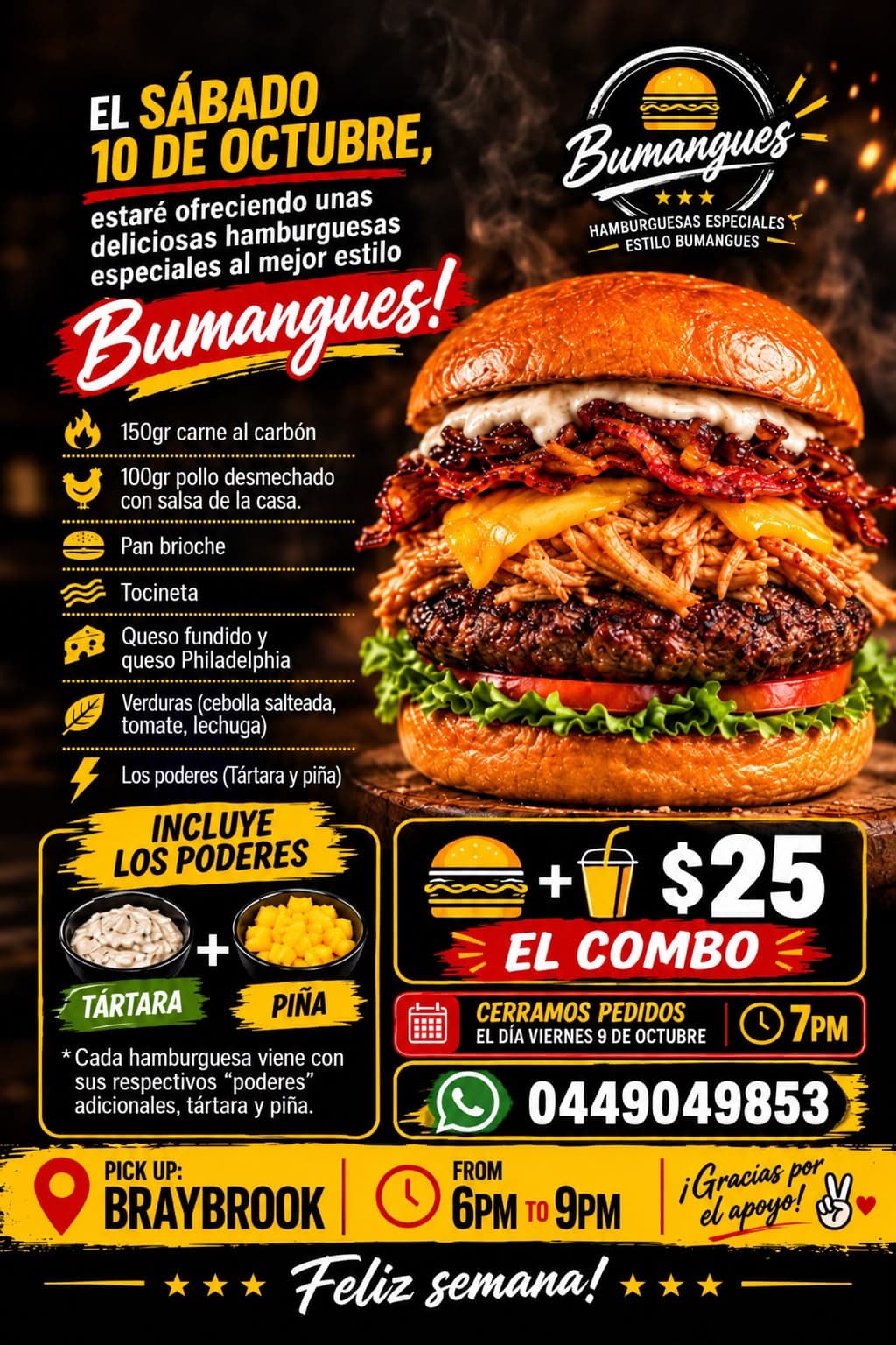 Foto de Pop-up de Bumangués burgers (pedido anticipado)