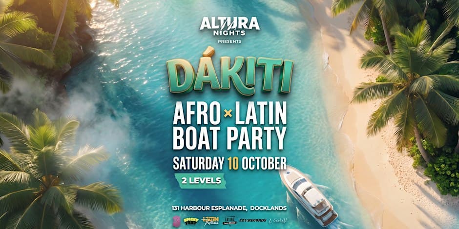 Photo of DÁKITI: Afro & Latin Boat Party | ALTURA