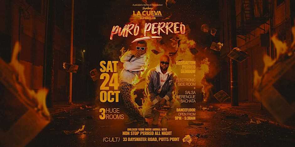 Photo of La Cueva Superclub Saturdays | SAT 24 OCT | PURO PERREO