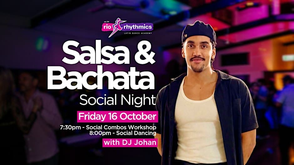Photo of Salsa Bachata Social // Friday Night // Fun Salsa Workshop with Johan!