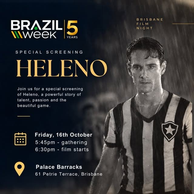 Foto de Noche de Cine de la Semana de Brasil – proyección especial de Heleno