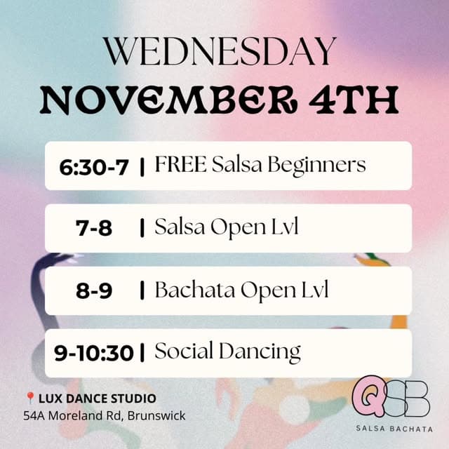 Foto de QSB Salsa & Bachata Night – Free Beginners + Social