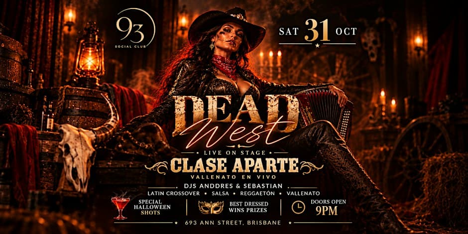 Foto de DEAD WEST Halloween en 93 Social Club