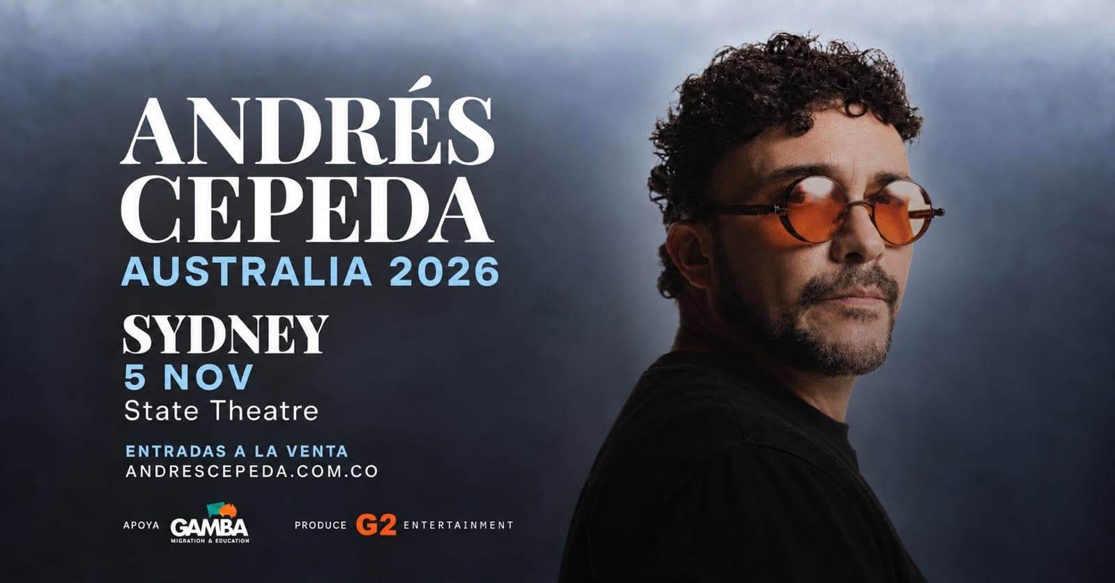 Photo of Andrés Cepeda Concert in Sydney