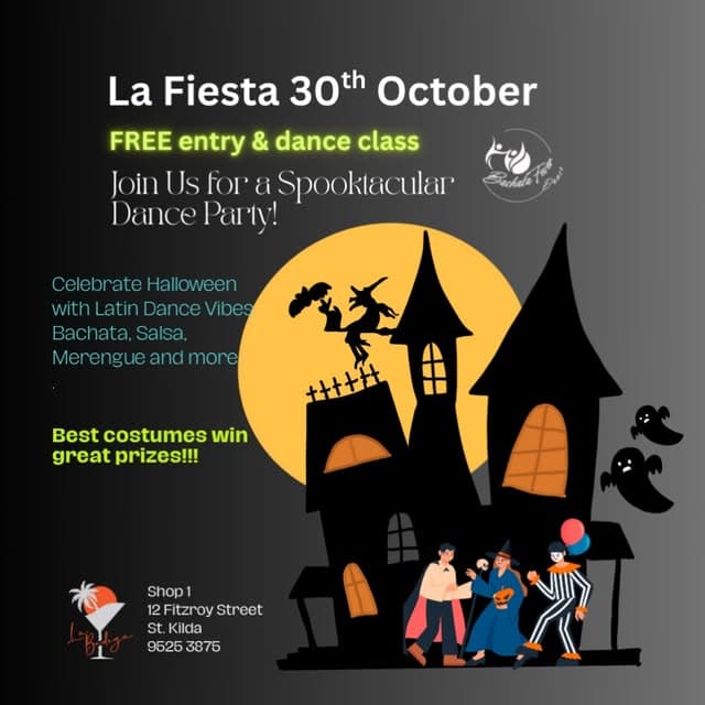 Photo of La Fiesta Halloween – Spooktacular Latin Dance Party