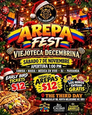 Foto de AREPATON DECEMBRINA NOV 2026