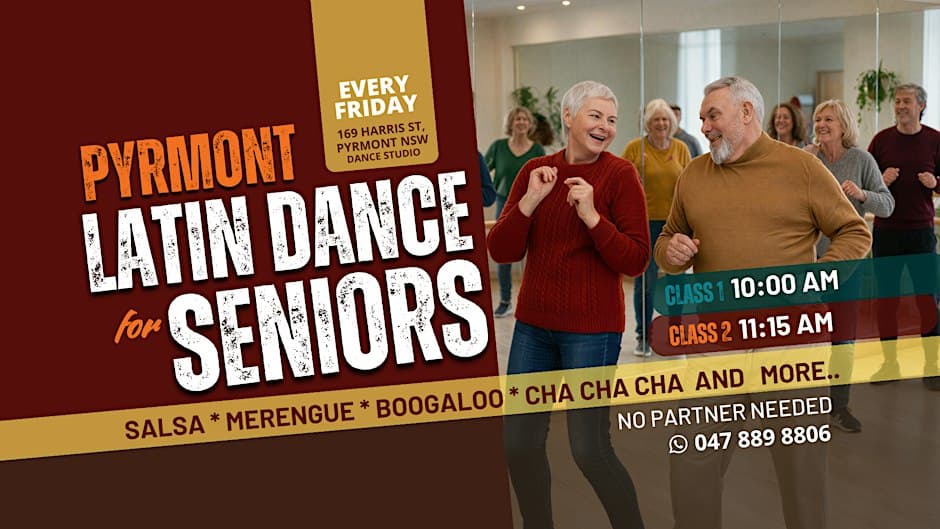 Photo of MUEVELO LATIN DANCE FOR SENIORS