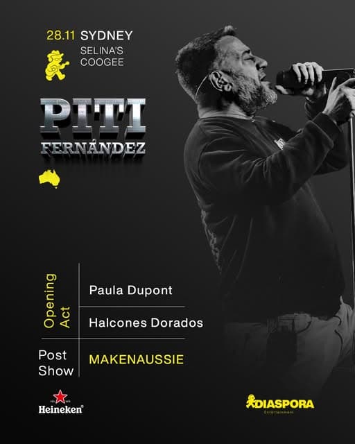 Photo of Piti Fernández live in Sydney