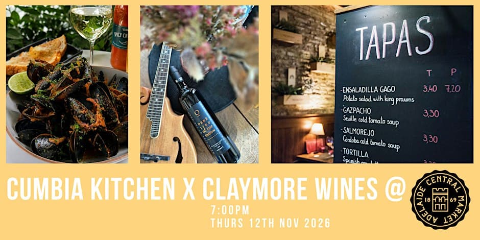 Foto de Cumbia Kitchen x Claymore Wines: Toma del Mercado Central de ADL