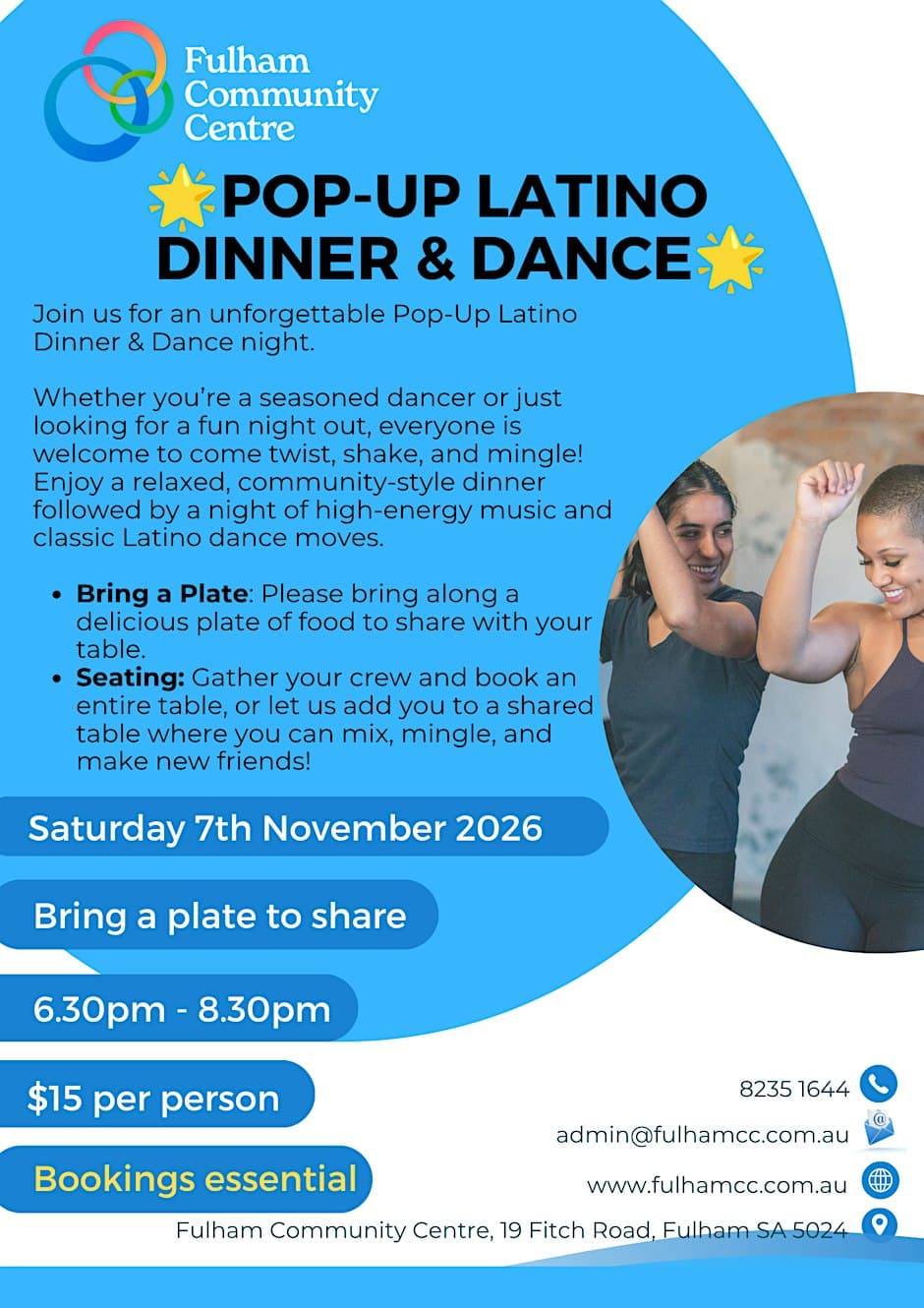 Photo of Pop-Up Latino Dinner & Dance