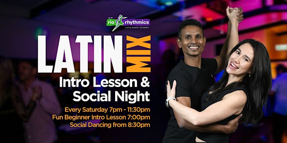 Photo of Latin Mix Social / Fun Intro Lesson & Social Dancing