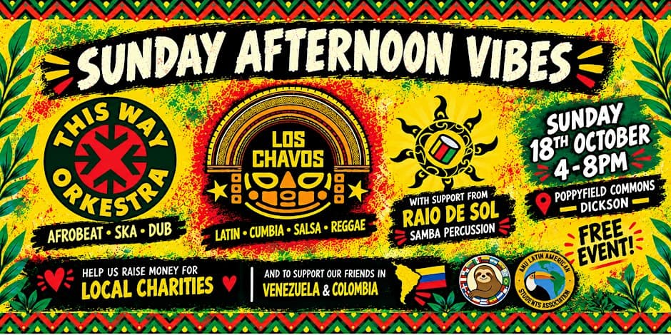 Foto de Sunday Afternoon Vibes : Rhythms for Relief [LATIN - REGGAE - JAZZ]