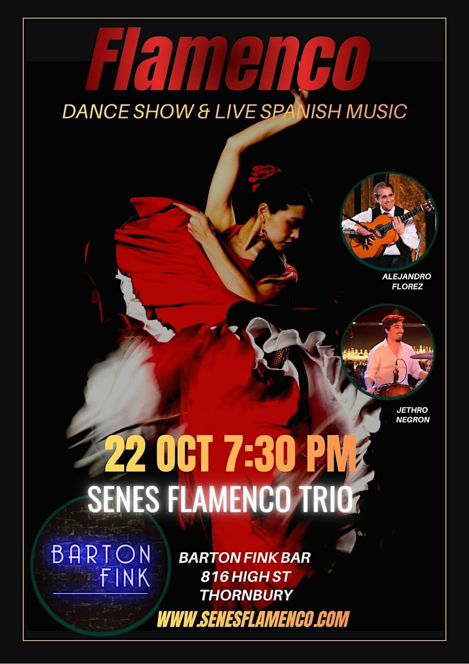 Photo of Senes flamenco- Live Spanish dance and music at Barton Fink!