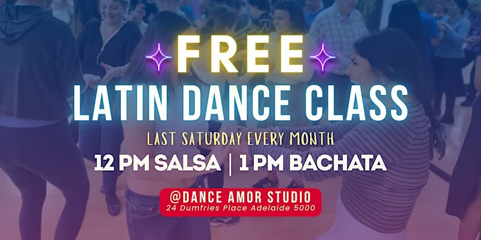 Photo of FREE Latin Dance Class | Introduction to Salsa & Bachata