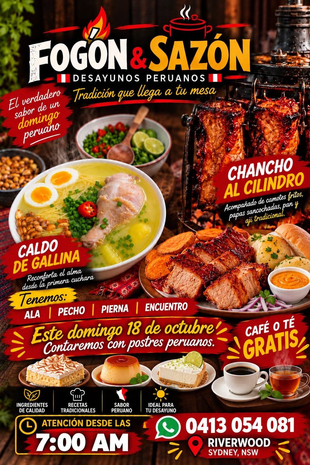 Photo of Peruvian Breakfast on October 18