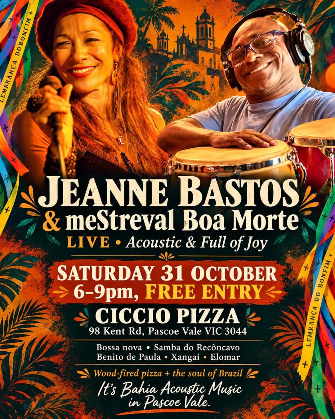Photo of Jeanne Bastos & Mestreval Boa Morte Live