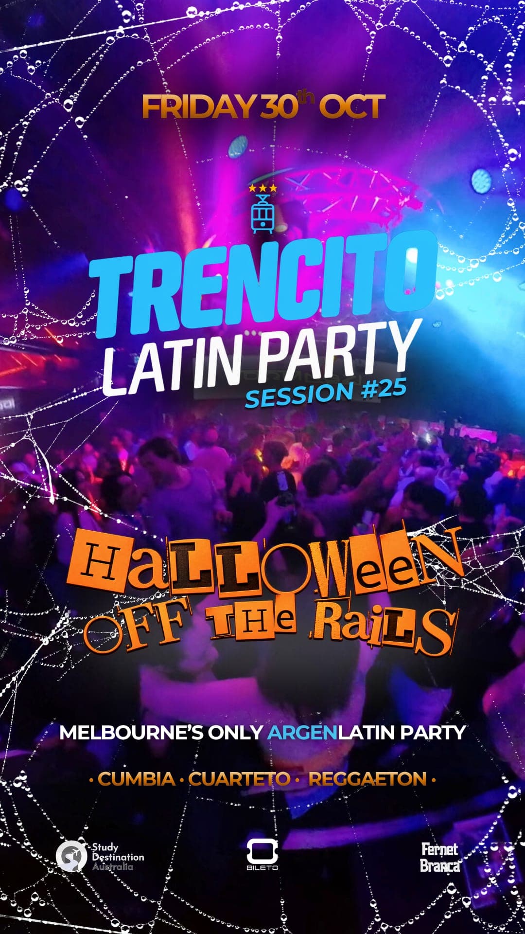 Photo of Trencito Latin Party #25 — Halloween Off The Rails